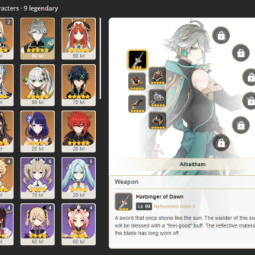 ⭐ [ASIA] AR 56 ⭐ 42 Characters (9 Legendaries) ✨ Raiden +Alhaitham + Neuvillette + Nahida + Sacrificial Sword + Favonius Sword +  ✅ Full Access ✅ 0